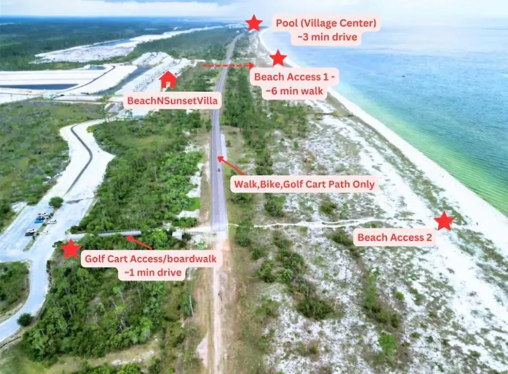 Windmark Beach North - Sea Grove Beach 4 Bed 3 Bath Penzion Port St. Joe