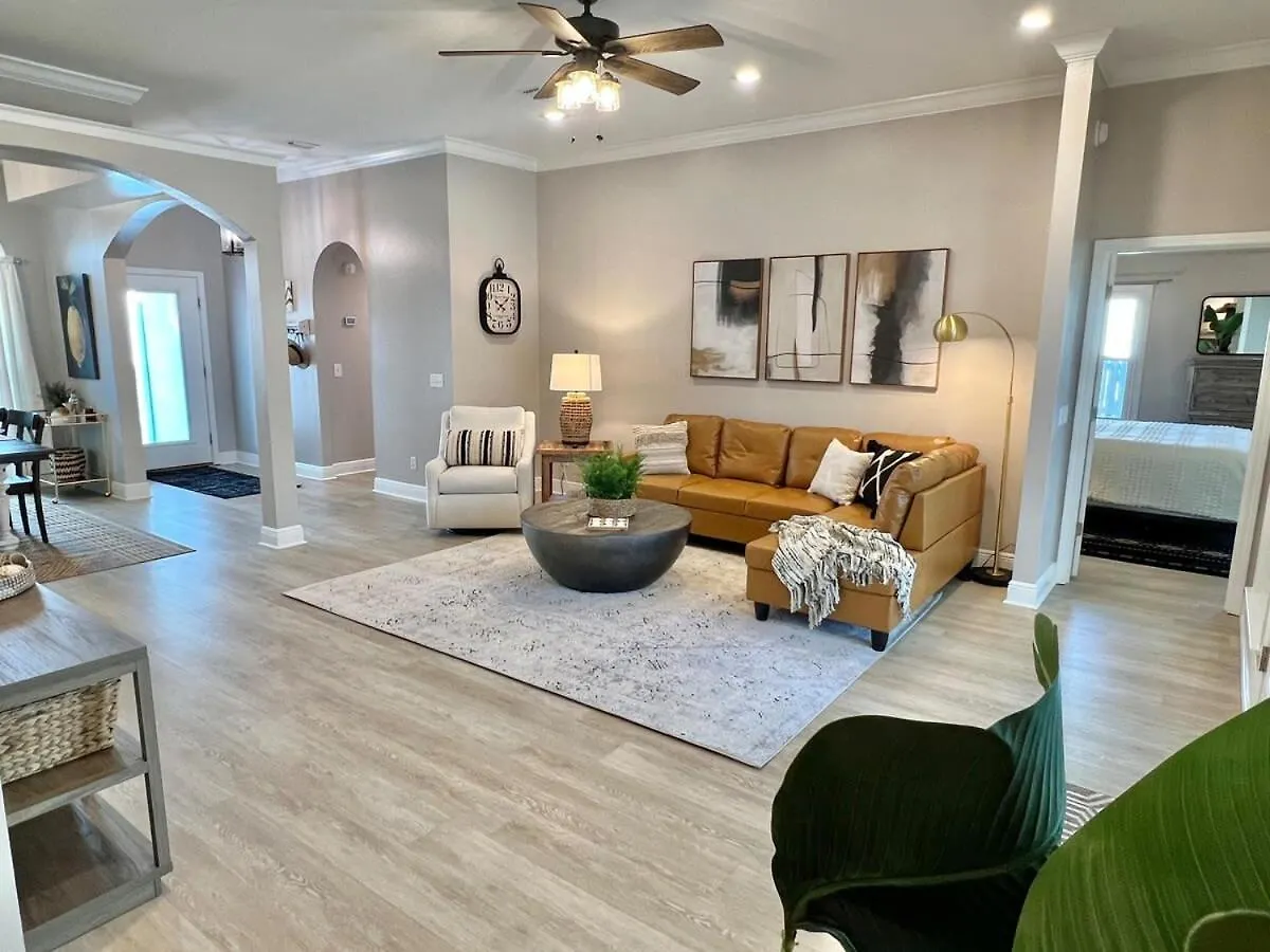 3blk2beach-heatedpool-golfcart4-6-5br-3bath-slps14 Holiday home Port St. Joe