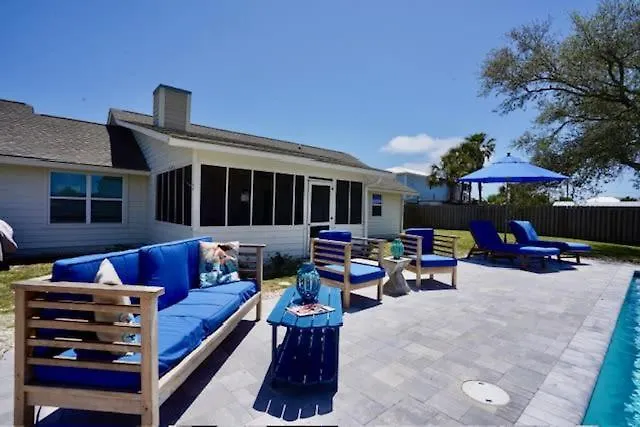 Southern Mermaid Cottage- Pet Friendly Fenced 펜션 Port St. Joe